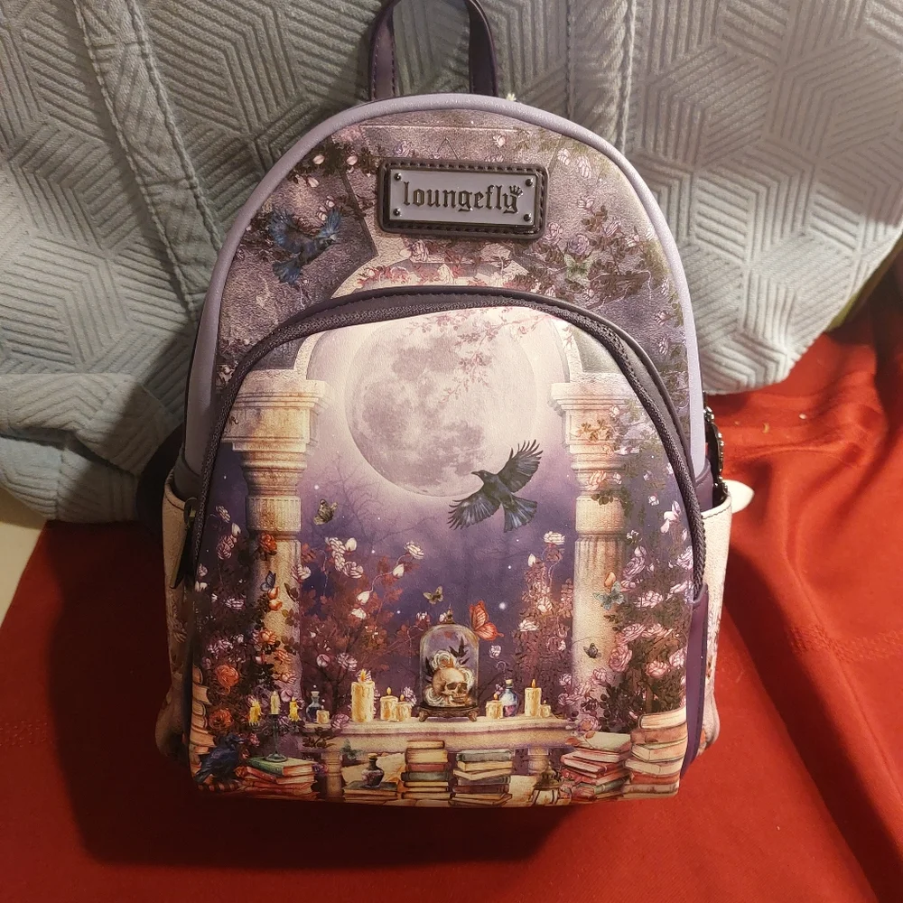 Loungefly Dark Academia Mini Backpack (Books-A-Million Exclusive) - Picture 2 of 10